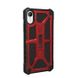 Чохол протиударний UAG Monarch для iPhone Xr червоний ТПУ + пластик Crimson