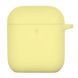 Чехол Silicone Case with Carabiner для Apple AirPods 1/2 Mellow Yellow