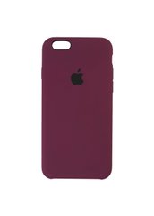 Чохол силіконовий soft-touch ARM Silicone Case для iPhone 6 / 6s червоний Marsala фото