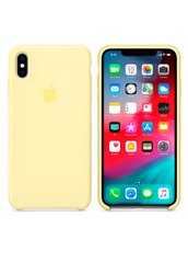 Чехол Apple Silicone case for iPhone Xs Max Mellow Yellow фото