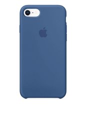 Чехол силиконовый soft-touch ARM Silicone Case для iPhone 7/8/SE (2020) голубой Light Blue фото