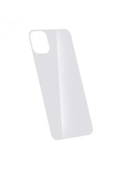 Защитное стекло для iPhone 12/12 Pro CAA глянцевое на заднюю панель белое White фото