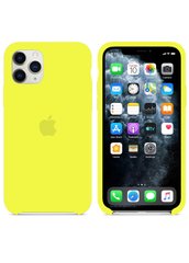 Чохол силіконовий soft-touch RCI Silicone case для iPhone 11 Pro жовтий Lemonade фото
