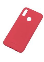 Чехол силиконовый Hana Molan Cano плотный для Huawei P Smart красный Red фото