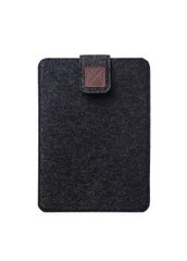Фетровый чехол на липучке для iPad 10.5 чёрный Black фото
