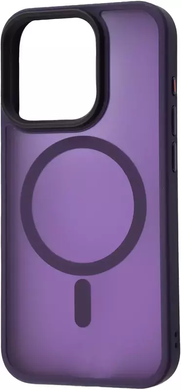 Чехол WAVE Matte Insane Case with MagSafe iPhone 15 Dark Purple фото