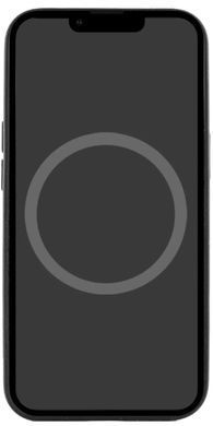 Чeхол Silicone Case with MagSafe для Apple iPhone 17 Air Black AAA фото
