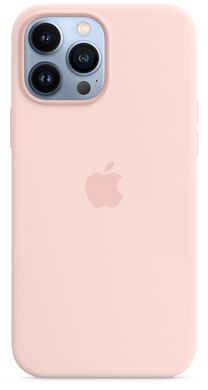 Чохол Silicone Case with Magsafe для iPhone 13 Pro Max Chalk Pink AAA фото
