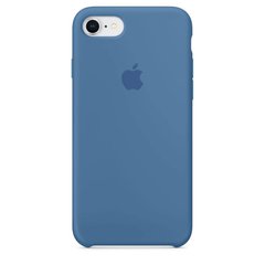 Чехол силиконовый soft-touch ARM Silicone Case для iPhone 6/6s синий Denim Blue фото