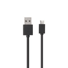 Кабель Micro-USB to USB Xiaomi Mi 1,2 метра чорний Black (тех.пак) фото