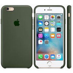 Чохол силіконовий soft-touch ARM Silicone Case для iPhone 6 Plus / 6s Plus dark olive фото