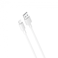 Кабель USB XO NB156 Lightning 1m (White) фото