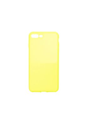 Чехол силиконовый плотный для iPhone 7 Plus/8 Plus yellow фото