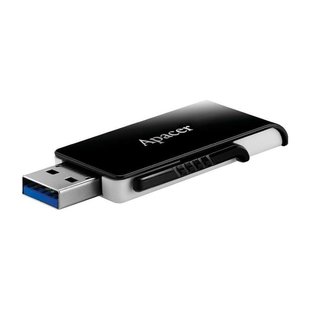 USB флеш-накопичувач 3.2 Apacer AH350 64Gb Black фото