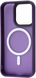 Чохол WAVE Matte Insane Case with MagSafe iPhone 15 Dark Purple