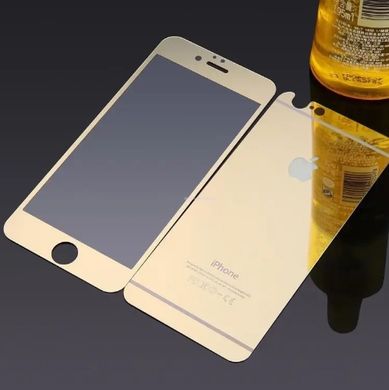 Защитное цветное стекло на две стороны для iPhone 7/8 фото