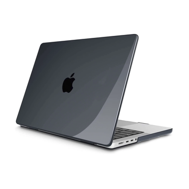 Накладка Hard Shell Case Crystal для MacBook Pro 14 M4/M3/M2/M1 Black фото