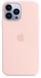 Чехол Silicone Case with Magsafe для Apple iPhone 13 Pro Max Chalk Pink AAA