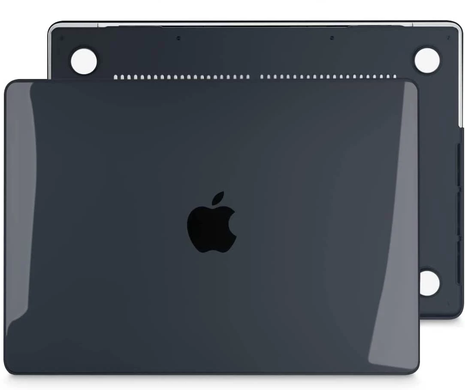Накладка Hard Shell Case Crystal для MacBook Pro 14 M4/M3/M2/M1 Black фото