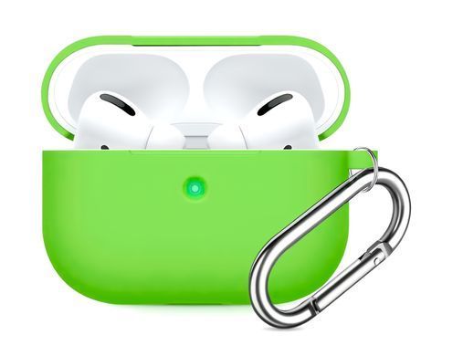 Чохол Silicone Case with Carabiner для Apple AirPods Pro 2 Sky Blue фото