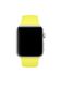 Ремінець Sport Band для Apple Watch 38 / 40mm силіконовий жовтий спортивний size (s) ARM Series 6 5 4 3 2 1 Flash фото