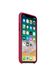 Чехол силиконовый soft-touch ARM Silicone case для iPhone Xr красный Rose Red