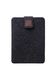 Фетровый чехол на липучке для iPad 10.5 чёрный Black