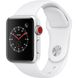 Ремешок Sport Band для Apple Watch 38/40mm силиконовый белый спортивный size(s) ARM Series 5 4 3 2 1 White фото