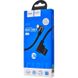 USB Cable Hoco U37 Long Roam Type-C (L Shape) Black 1.2m