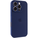 Чохол Silicone Case Full Camera Protective AA для Apple iPhone 12 Pro Deep navy