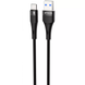 Кабель Proove Light Silicone Plus USB to Type-C 3A (1m) Black