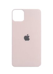 Стекло защитное на заднюю панель цветное матовое для iPhone 11 Gold фото