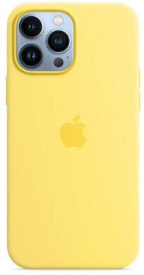 Чохол Silicone Case with Magsafe для iPhone 13 Pro Max Lemon Zest AAA фото