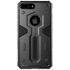 Чехол противоударный Nillkin Defender II Case для iPhone 7 Plus/ 8 Plus черный ТПУ+пластик Black фото