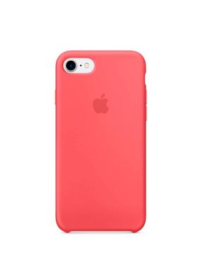 Чохол силіконовий soft-touch ARM Silicone Case для iPhone 7/8 / SE (2020) червоний Hibiscus фото