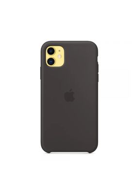Чехол Apple Silicone Case for iPhone 11 Black фото