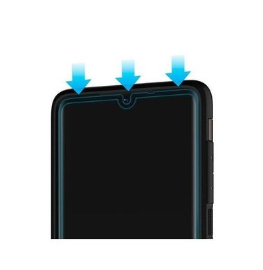 Защитное cтекло Spigen для Huawei P30 2D полноэкранное черная рамка Black (1Pack) фото