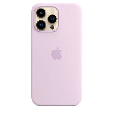 Чохол Silicone Case with Magsafe для iPhone 14 Pro Max Lilac AAA фото