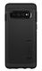 Чехол противоударный Spigen Original Slim Armor с подставкой для Samsung Galaxy S10 черный ТПУ+пластик Black