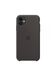 Чохол силіконовий soft-touch Apple Silicone Case для iPhone 11 чорний Black