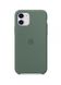Чохол силіконовий soft-touch Apple Silicone Case для iPhone 11 зелений Pine Green