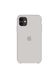 Чохол силіконовий soft-touch ARM Silicone Case для iPhone 11 сірий Stone