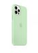 Чехол силиконовый soft-touch Apple Silicone case with Mag Safe для iPhone 12 Pro Max зеленый Pistachio
