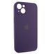 Чохол Silicone Case Full Camera Protective (AA) для Apple iPhone 13 (Фіолетовий / Elderberry)