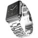 Ремінець Stainless Steel для Apple Watch 42 / 44mm металевий сріблястий ARM Series 6 5 4 3 2 1 Silver