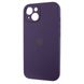 Чохол Silicone Case Full Camera Protective (AA) для Apple iPhone 13 (Фіолетовий / Elderberry)