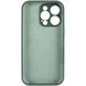 Чехол Silicone Case Full Camera Protective AA для Apple iPhone 16 Pro Pine Green