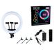 Кільцева лампа RGB Led Soft Ring Light MJ45 45 см (Black)