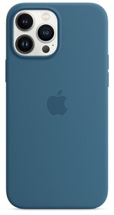 Чохол Silicone Case with Magsafe для Apple iPhone 13 Pro Max Blue Jay AAA фото