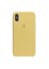 Чохол силіконовий soft-touch RCI Silicone case для iPhone Xs Max жовтий Yellow фото